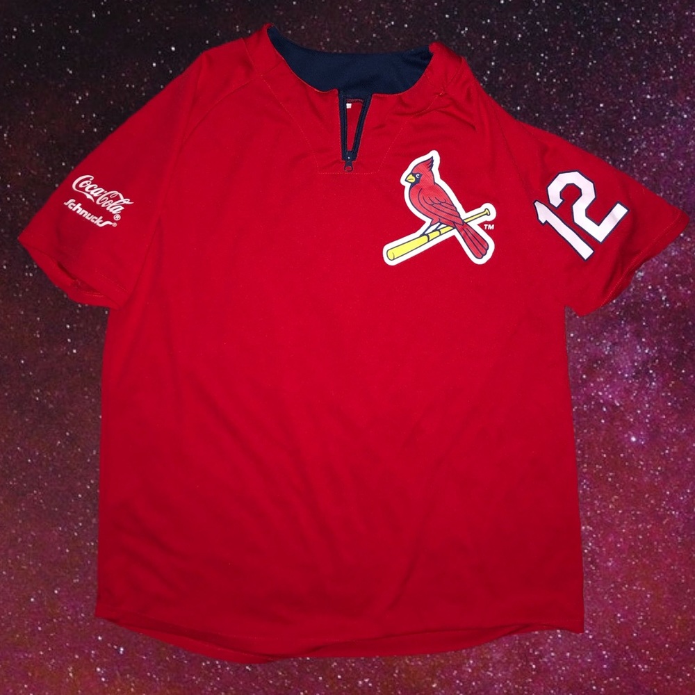 CARDINALS ZIP UP TEE